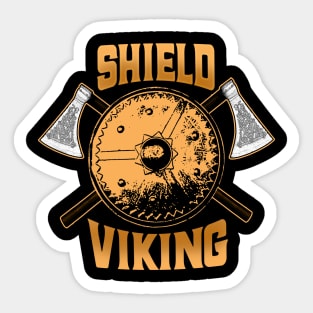 Shield Viking Sticker